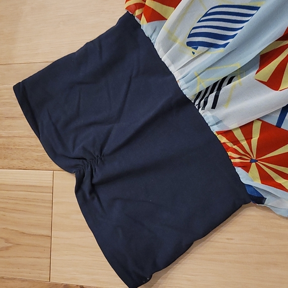 Quicksilver Strapless Beach Bella Dress Size S - Picture 2 of 9